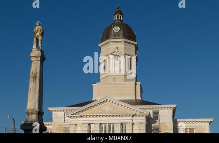 Claiborne County Courthouse in Port Gibson Mississippi Foto Stock