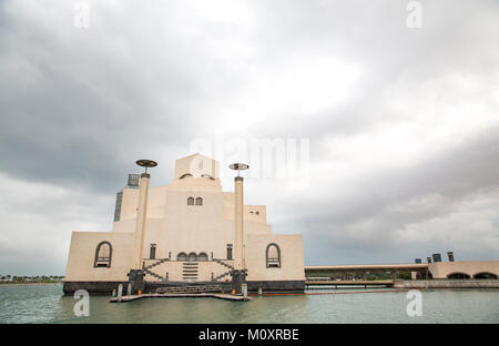 Doha, Qatar, Novembre 25th, 2016: il Museo di Arte islamica Foto Stock