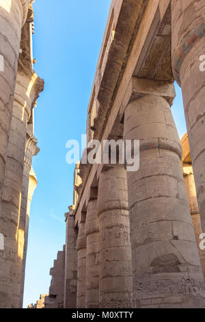 Luxor e Karnak Foto Stock