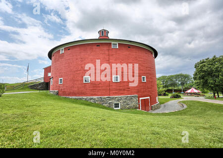 Fiume Winooksi a Winooski, Vermont Foto Stock