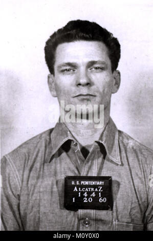 Frank Morris, famosa penale statunitense per la fuga da Alcatraz Foto Stock