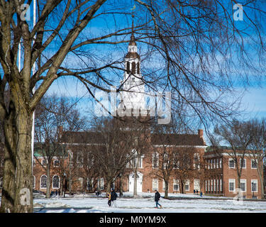 Baker Berry Biblioteca del campus di Dartmouth College Foto Stock