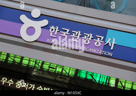 Seul, Repubblica di Corea. 02Mar, 2013. Corea del Sud: Sede della Corea organizzazione del turismo in Seoul | Utilizzo di credito in tutto il mondo: dpa/Alamy Live News Foto Stock