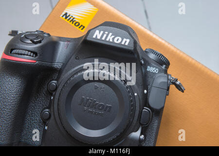 La Nikon D850 Foto Stock