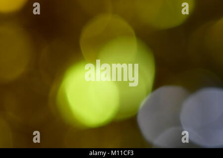 Abstract blur e sfocata cerchi e giocare con il colore Foto Stock