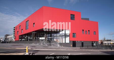 Millbay Academy, Plymouth. Conosciuto localmente come la Casa Rossa: PHILLIP ROBERTS Foto Stock