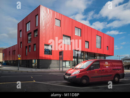 Millbay Academy, Plymouth. Conosciuto localmente come la Casa Rossa: PHILLIP ROBERTS Foto Stock