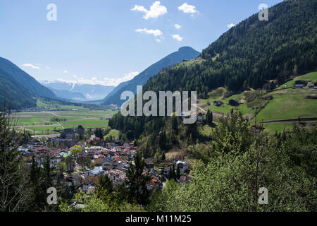 Valli di Tures ed Aurina è un comune città mercato in Alto Adige nel nord Italia. Foto Stock