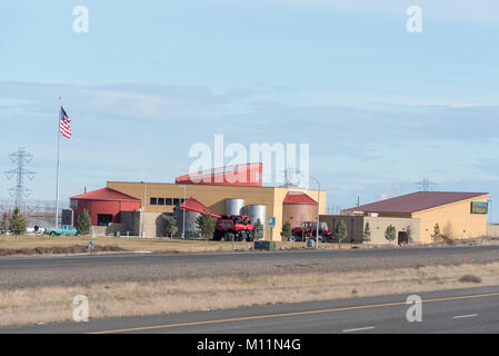 Il centro di salvia accanto alla Interstate 84 presso il porto di domani, Oregon. Foto Stock