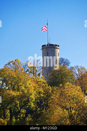 Sparrenburg,Bielefeld,Est Westphalia-Lippe,della Renania settentrionale-Vestfalia,Germania Foto Stock