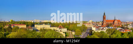 Palazzo Branicki e Medical University of Bialystok ospedali clinico in Polonia. Architettura di palazzi in stile barocco - storico memorial. Cattedrale di Ba Foto Stock