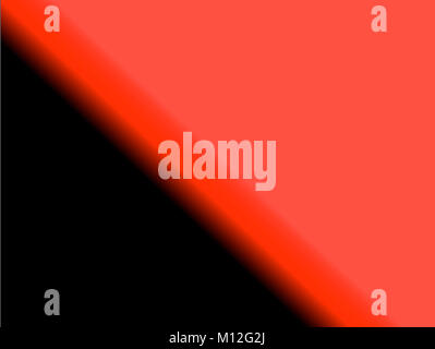 Abstract gradiente di sfondo rosso e nero modello pubblicitario Foto Stock