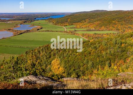 Canada, Provincia di Quebec, Outaouais, Pontiac Regione, Sheenboro, Brennan's Farm, Belvedere Foto Stock