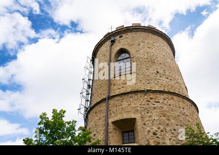 Josefs lookout tower a Mount Klet, Blansky foresta, Repubblica Ceca Foto Stock