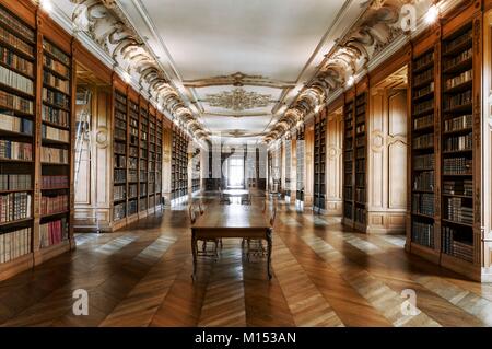 Francia, Meuse, Saint Mihiel, Biblioteca benedettina (1775) Foto Stock