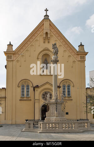 St. Stephens chiesa in Bratislava Città Vecchia, Slovacchia Foto Stock