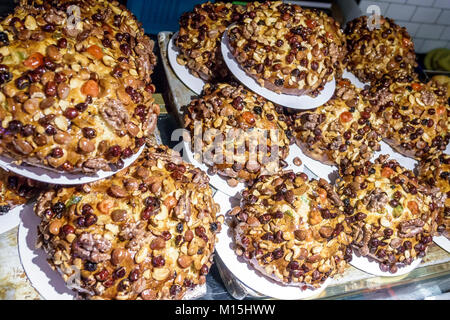 Buenos Aires Argentina, Recoleta, Babieca Parrilla al Carbon, ristorante ristoranti cibo ristorazione caffè caffè, interno, torta di frutta vacanza, pan dulce, Foto Stock