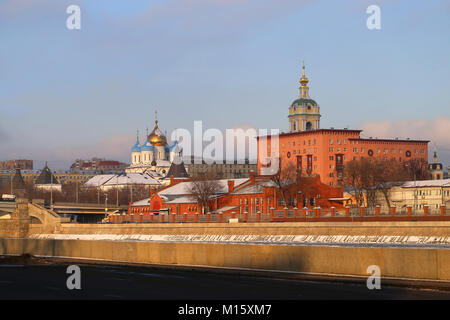 Monastero Novospassky a Mosca Foto Stock