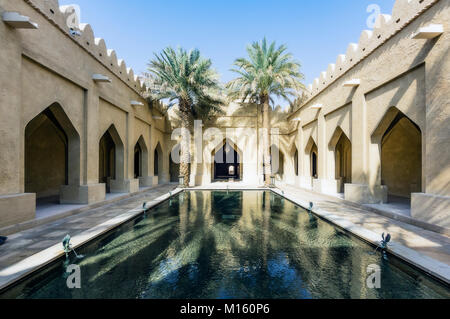 Hotel Qasr al Sarab,Rub Al-Khali deserto,Abu Dhabi,Emirati Arabi Uniti,Medio Oriente Foto Stock