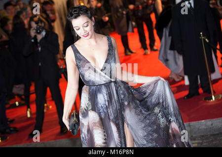 Londra, UK, 23 novembre 2015, Daisy Lowe assiste il British Fashion Awards 2015,al London Coliseum. Mariusz Goslicki/Alamy Foto Stock