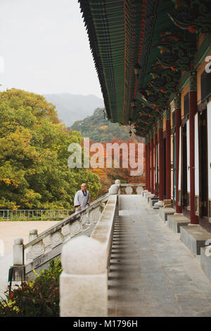 Caduta alla Gayasan National Park, Corea Foto Stock