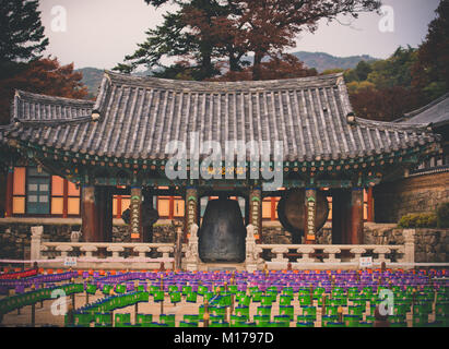 Caduta alla Gayasan National Park, Corea Foto Stock