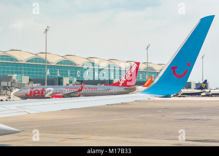 Aeroporto Alicante-Elche, Alicante, Spagna, Europa Foto Stock