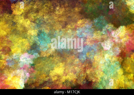 Abstract multicolore sfondo ad acquerello Foto Stock