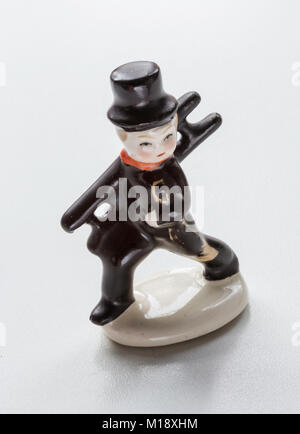 Vintage Hummel Spazzacamino figurina Foto Stock