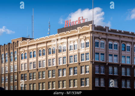 Fotografato nel centro cittadino di Waterloo, Iowa. Foto Stock