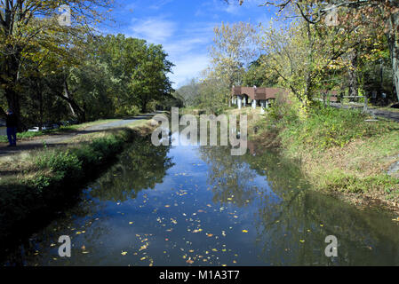 Attraversamento di Washington Park, New Jersey Foto Stock