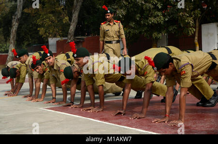 NCC cadetti in occasione della Festa della Repubblica Foto Stock