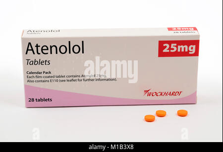 Atenololo ipertensione farmaco Foto Stock