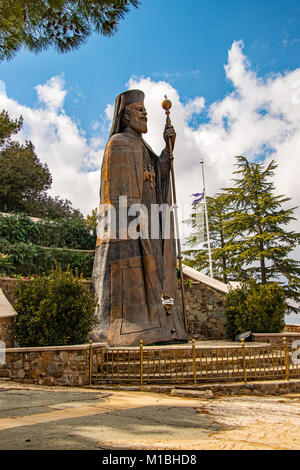 Makarious statua a Throni. Foto Stock