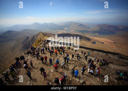 Snowdon Foto Stock