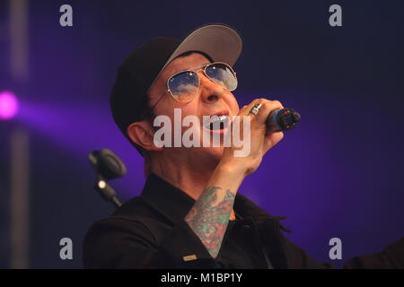 Marc Almond a Leeds Pride Foto Stock