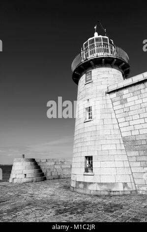 Faro nella penisola di Howth , ( Dublino - Irlanda ) Foto Stock