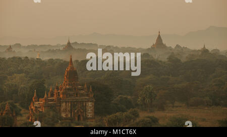 Bella Bagan, MYANMAR Birmania. Foto Stock