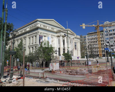 Stadttheater, Pireo Athen Griechenland, Foto Stock