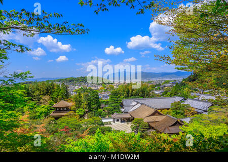 Ginkaku-ji antenna di Kyoto Foto Stock