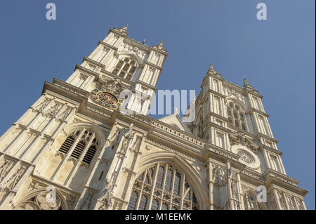 L'Abbazia di Westminster, Londra Foto Stock