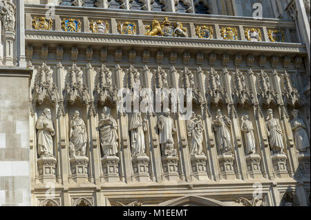 L'Abbazia di Westminster, Londra Foto Stock