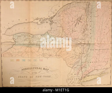 Agricoltura di New York - comprendente un conto della classificazione, composizione e distribuzione dei terreni e rocce insieme con una vista condensata del clima e il settore agricolo (17943872602) Foto Stock