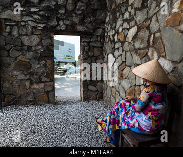 Residuati Bellici Museum, il 14 aprile 2017, nella città di Ho Chi Minh, Vietnam Foto Stock