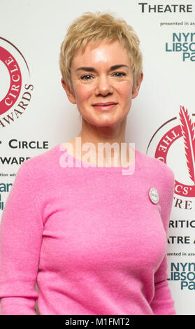 Londra, Regno Unito. 30 gen, 2018. Gli arrivi ai critici' Circle Theatre Awards, Prince of Wales Theatre, London, Regno Unito - 30 Jan 2018 Credit: Gary Mitchell, GMP Media/Alamy Live News Foto Stock