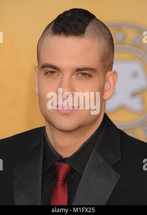 LOS ANGELES, CA - 30 gennaio: Mark Salling arriva al XVII annuale di Screen Actors Guild Awards tenutosi presso lo Shrine Auditorium on gennaio 30, 2011 a Los Angeles, California. Persone: Mark Salling Foto Stock