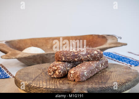 Biscotti con cacao Foto Stock