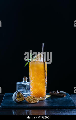 Passione cocktail di frutta Foto Stock