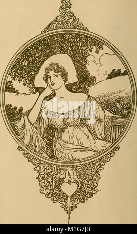 Un libro di inglese antico canzoni d'amore (1897) (14596150828) Foto Stock