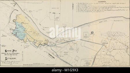 Un account del mutinies in Oudh e dell'assedio della città di Lucknow Residency; con alcune osservazioni sulla condizione della provincia di Oudh e sulle cause del mutiny del Bengala esercito (1853) (14801670463) Foto Stock